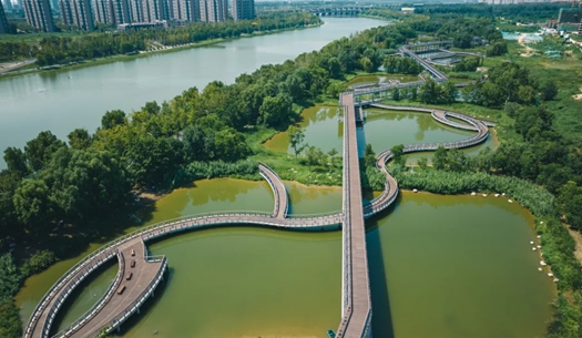 以水潤城，城發(fā)集團(tuán)生態(tài)項(xiàng)目為鄭州注入“水的靈動(dòng)”